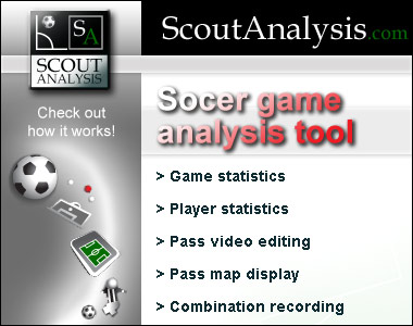 Scout Analysis - a soccer trainer tool
